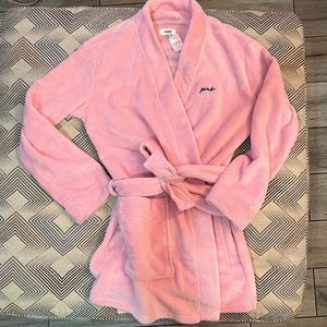 Pink VS Plush Robe